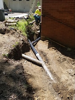 Installing Drainage